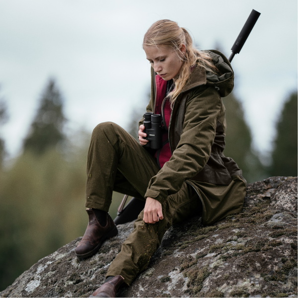 Seeland Womens Avail Aya Insulated Jacket 10022064 - Pine Green / Demitasse Brown